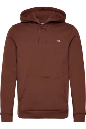 Dickies Oakport Hoodie Designers Sweatshirts & Hoodies Hoodies Brown