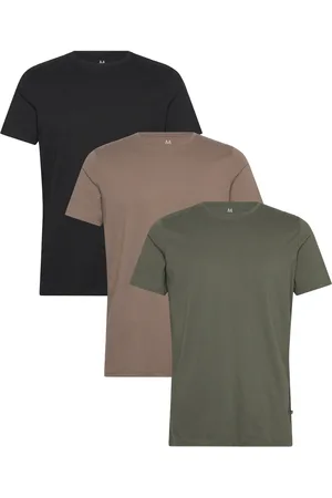 Matinique Majermane 3-Pack Tops T-Kortærmet Skjorte Khaki Green