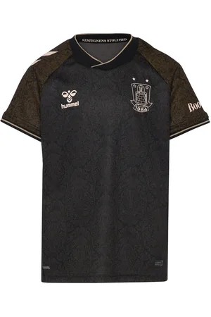 Hummel Bif 24/25 Third Jersey S/S Kids Tops T-shirts Football Shirts Black