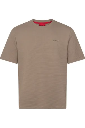 HUGO BOSS Austin T-Shirt Tops T-Kortærmet Skjorte Brown