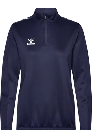 Hummel Hmlcore Xk Half Zip Sweat Woman Sport Sport Clothing Sport Sweatshirts & Hoodies Sport Sweatshirts Navy