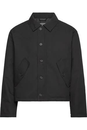 Weekday Relaxed Jacket Tynd Jakke Black
