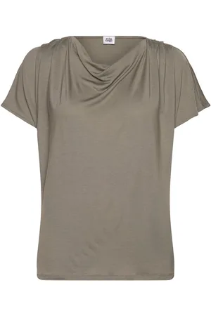 Twist & tango Kalani Top Tops T-shirts & Tops Short-sleeved Khaki Green
