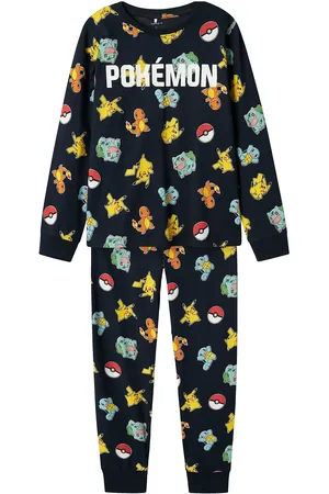 NAME IT Nkmoctus Pokemon Ls Nightset Sky Pyjamassæt Navy