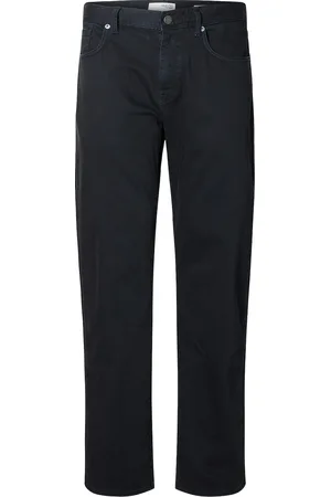 SELECTED Slh196-Straight Ben Marlon Jeans Noos Bottoms Jeans Slim Grey