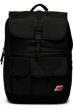 New Balance Legacy Icon Flap Backpack Sport Women Sport Training Bags Sport Backpacks Black