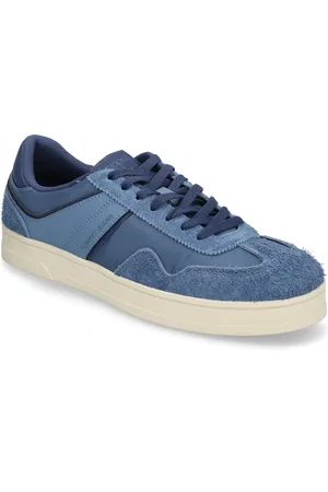Tommy Hilfiger The Greenwich Mix Media Low-top Sneakers Blue