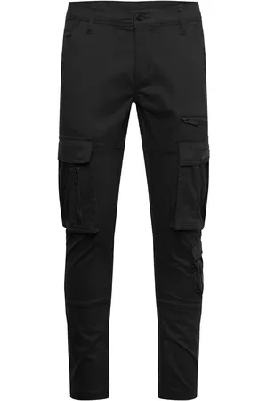 Sixth June Essentiel Cargo Pants Bottoms Trousers Cargo Pants Black