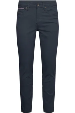 Lindbergh Aop 5 Pocket Pants Bottoms Trousers Chinos Navy