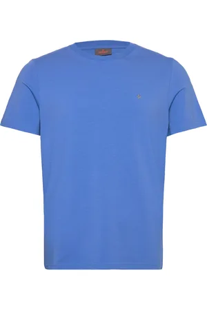 Morris James Tee Designers T-Kortærmet Skjorte Blue
