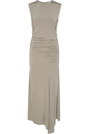 Gestuz Gzlaily Long Dress Maxikjole Festkjole Beige