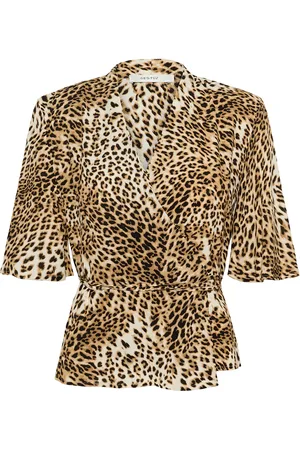 Gestuz Gzkadla Wrap Top Tops Blouses Short-sleeved Yellow