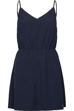 Tommy Hilfiger Tjw Essential Strap Dress Ext Kort Kjole Navy