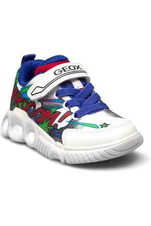 Geox J Wroom Boy D Low-top Sneakers White