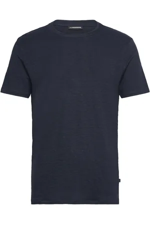 J Lindeberg Coma Linen Tee Designers T-Kortærmet Skjorte Navy