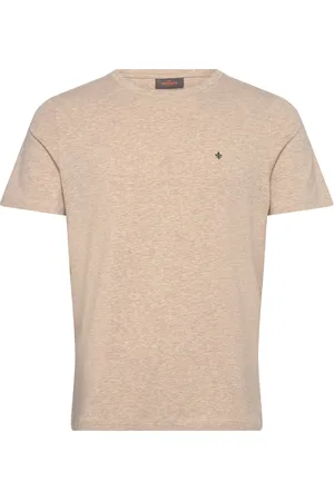 Morris James Tee Designers T-Kortærmet Skjorte Beige