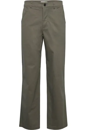 WoodWood Wwdarwin Utility Designers Trousers Chinos Khaki Green