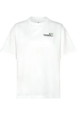 Converse Thanks For Growing Tee White Sport Sport Clothing Sports Tops & T-shirts Sport T-Skjorte White