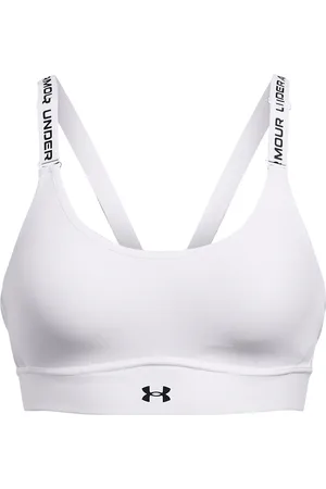 Under Armour Ua Infinity Mid 2.0 Bra Sport Bras & Tops Sports Bras - All White
