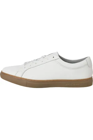 JACK & JONES Jfwgalaxy Leather Low-top Sneakers White Jack & J S