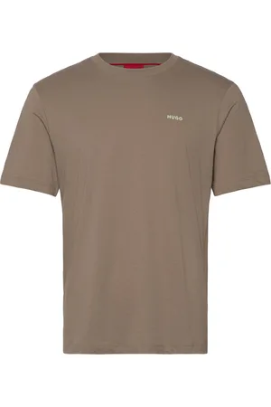 HUGO BOSS Dero222 Designers T-Kortærmet Skjorte Beige
