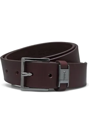 HUGO BOSS Giove-Mplate_Sz35 Accessories Belts Classic Belts Brown