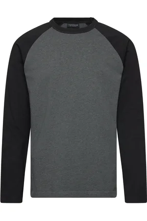 Lexington Trent Light Long Sleeve Tee Tops T-Langærmet Skjorte Grey