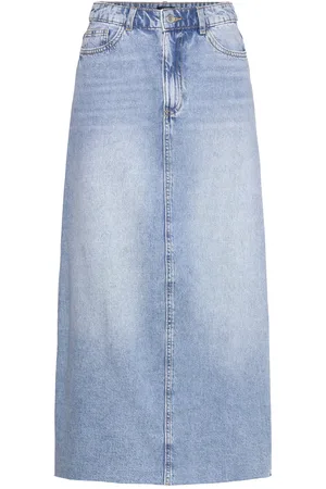 Lindex Skirt Tanja Skirts Knee-length & Midi Skirts Blue