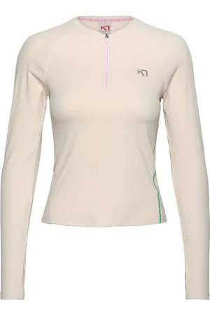 Kari Traa Linnea Ls Sport Sport Clothing Sports Tops & T-shirts Sport Long Sleeve Tops Beige