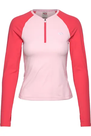 Kari Traa Linnea Ls Sport Sport Clothing Sports Tops & T-shirts Sport Long Sleeve Tops Pink