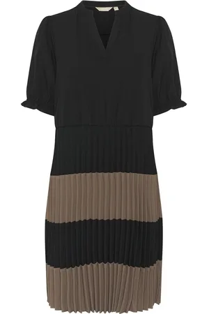 Culture Cubetty Short Dress Kort Kjole Black