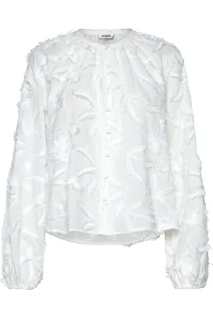 Twist & tango Azalea Blouse Tops Blouses Long-sleeved White