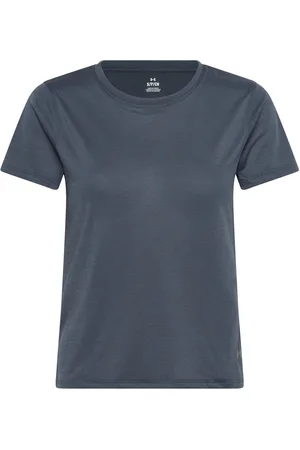 Under Armour Ua Launch Shortsleeve Sport T-shirts & Tops Short-sleeved Grey