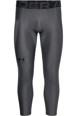 Under Armour Ua Hg Armour 3/4 Legging Bottoms Running-training Tights Grey