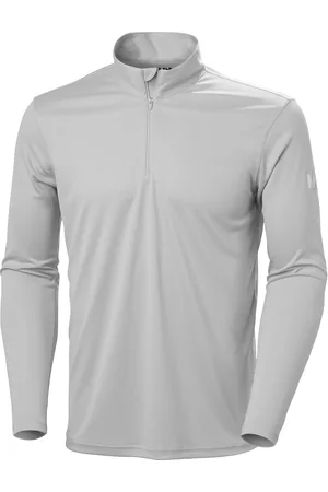 Helly Hansen Hh Tech 1/2 Zip 2.0 Sport Men Sport Clothing Sport Fleeces & Midlayers Sport Midlayers Grey