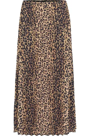 Culture Cuelda Skirt Skirts Knee-length & Midi Skirts Beige