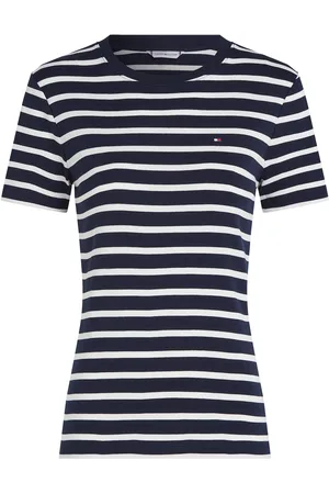 Tommy Hilfiger New Cody Slim Boat-Nk 3/4Slv Tops T-shirts & Tops Long-sleeved Navy