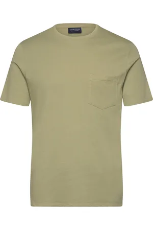 Lexington Midweight Faded Tee Tops T-Kortærmet Skjorte Khaki Green