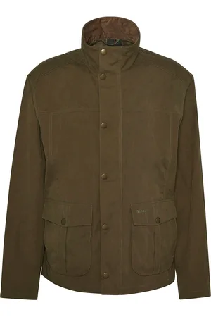 Barbour Sander Casual Tynd Jakke Khaki Green