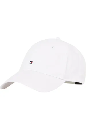 Tommy Hilfiger Essential Flag Soft Cap Accessories Headwear Caps White