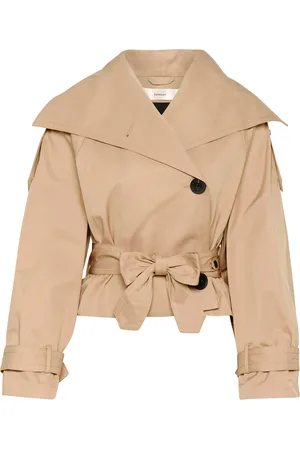 INWEAR Umayaiw Short Trench Trenchcoat Frakke Beige