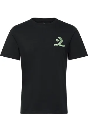 Converse Nature Center Tee Black Sport Men Men Sports Clothes Sport Tops Sport T-Skjorte Black