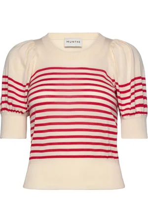Munthe Fabius Tops Knitwear Jumpers Red