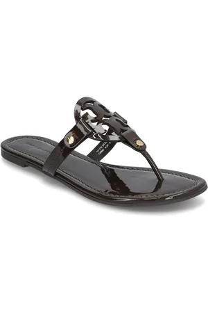 Tory Burch Miller Designers Sandals Flat Black