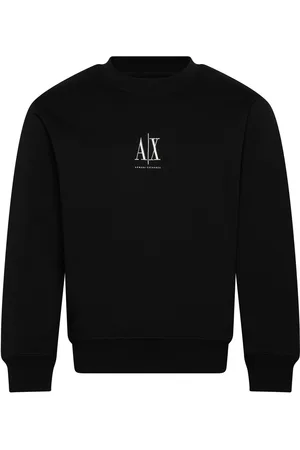 Armani Exchange Sweatshirt Tops Sweatshirts & Hoodies Sweatshirts Black