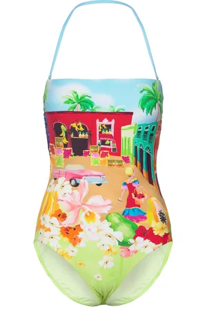 Seafolly Cuba Bandeau Piece Badedragt Badetøj Blue
