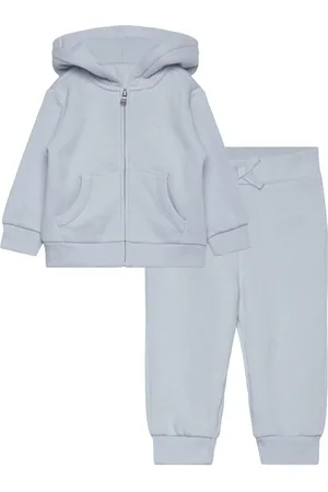 Ralph Lauren Fleece Full-Zip Hoodie & Pant Set Sets Sweatsuits Blue