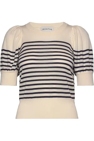 Munthe Fabius Tops Knitwear Jumpers White