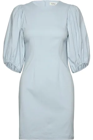 Soaked in Luxury Slzazu Dolore Dress Ss Kort Kjole Blue
