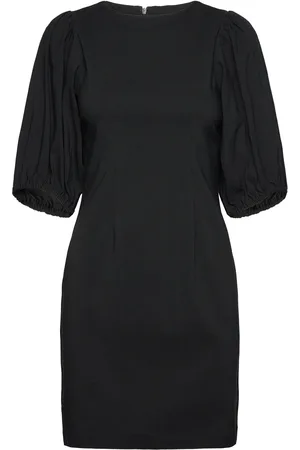 Soaked in Luxury Slzazu Dolore Dress Ss Kort Kjole Black